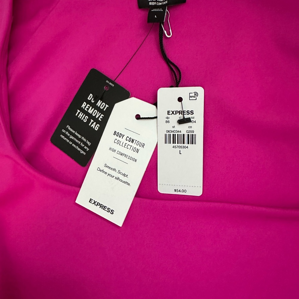 Express Fuchsia Bodysuit - Picture 2 of 2